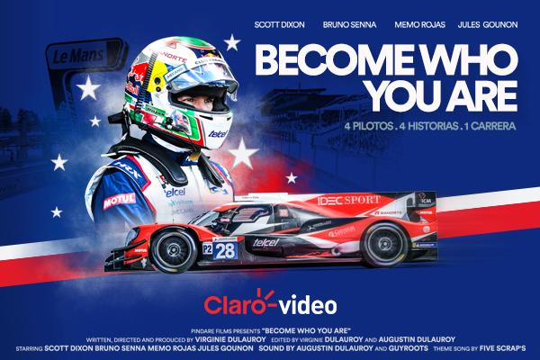Claro video y el piloto Memo Rojas presentan el documental Become who you are sobre las 24 Horas de Le Mans